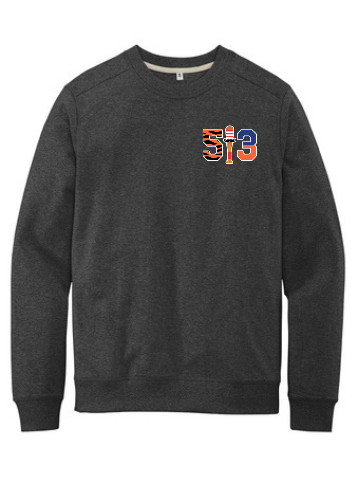 513 Crewneck Mini Logo - Charcoal