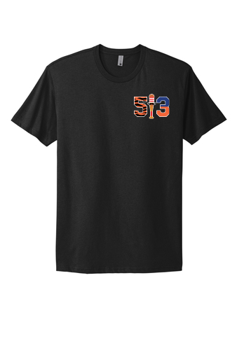 513 Unisex Tee - Mini Logo - Black