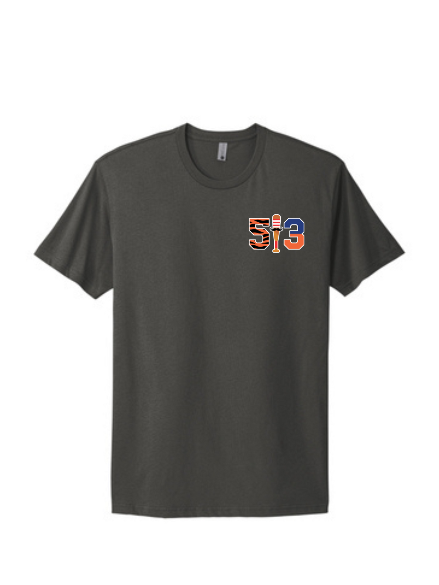 513 Unisex Tee - Mini Logo - Heavy Metal